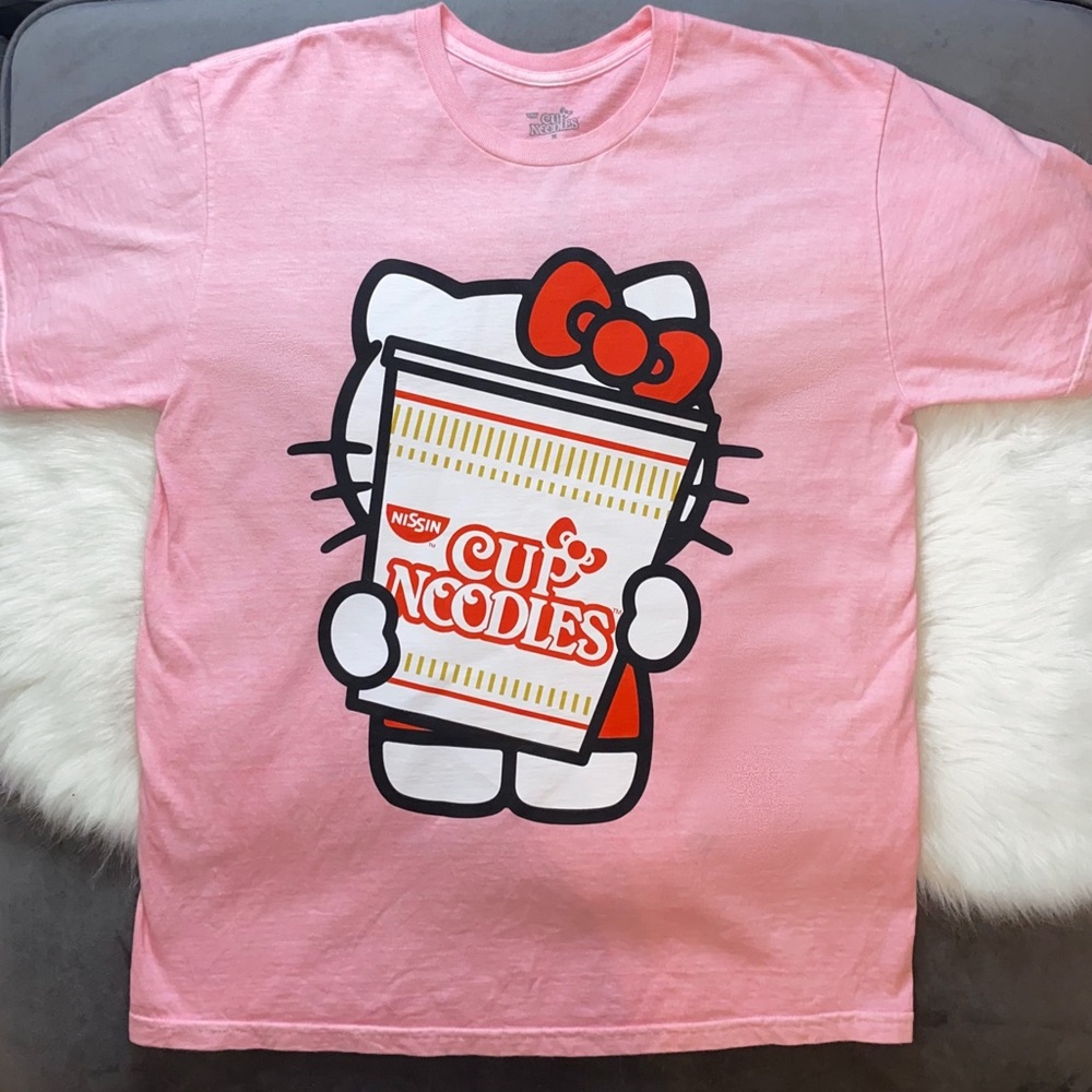 Hello Kitty X Cup Noodles T Shirt